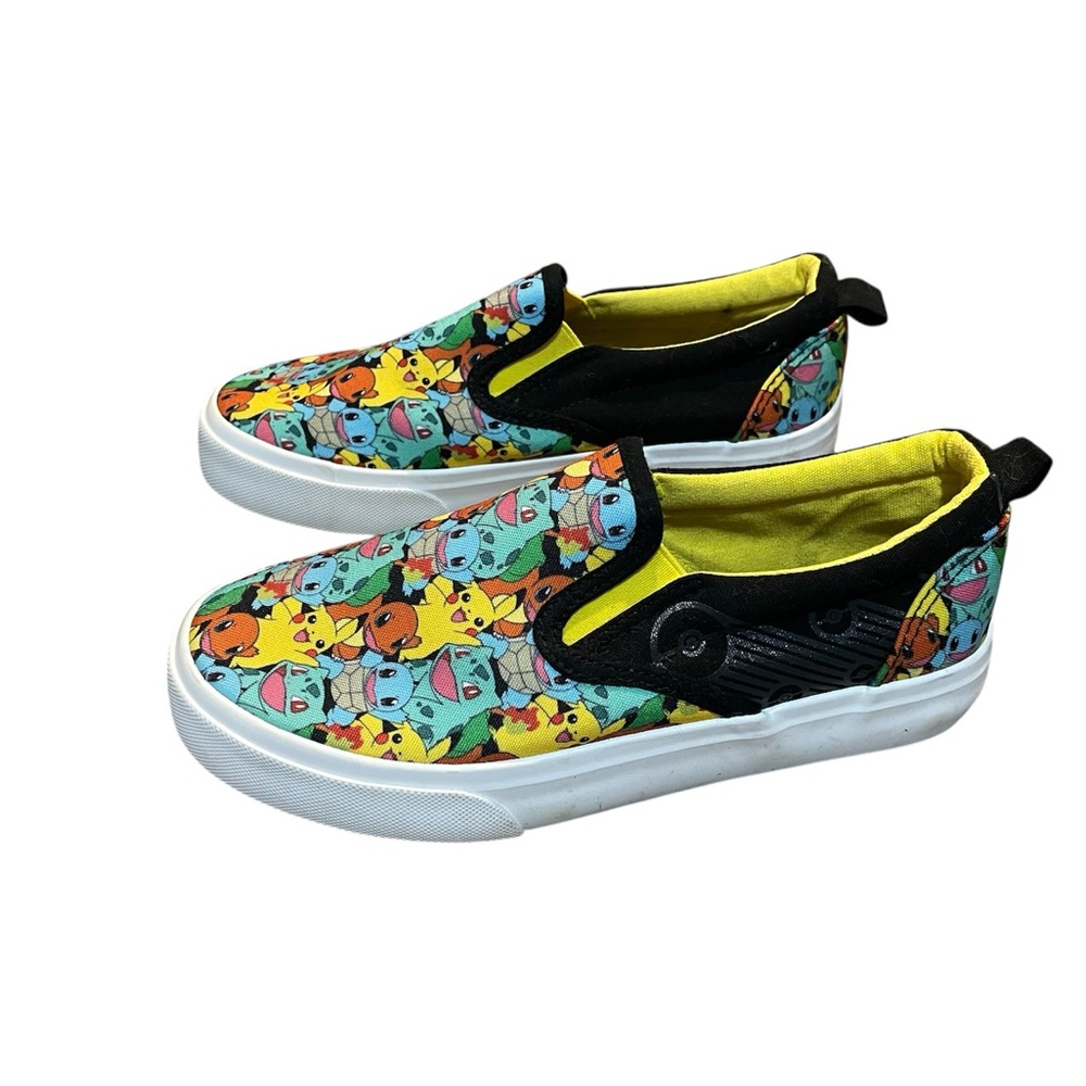 Kids Slip-On Shoes with Pokémon Print